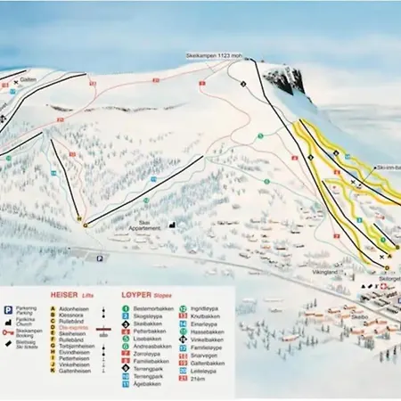 Апартаменты Friends & Family At Alpinlandsby/oyer Center